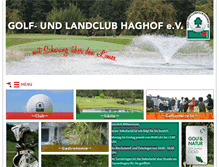 Tablet Screenshot of glc-haghof.de